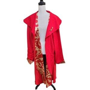 Terramina Collection New York Coat Size 22 Shawl Collar Silky Lining Vintage